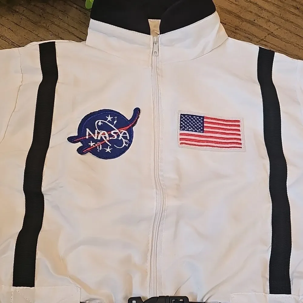Astronaut Nasa Costume Jumpsuit  8-10